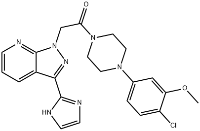 CCR1拮抗剂1 结构式