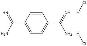 1,4-DIAMIDINOBENZENE 2HCL 结构式