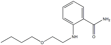 Benzamide,2-[(2-butoxyethyl)amino]- 结构式