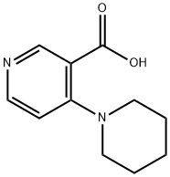 4-(Piperidin-1-yl)nicotinic acid 结构式