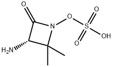 (S)-3-氨基-2,2-二甲基-4-氧代氮杂环丁烷-1-基硫酸氢盐 结构式