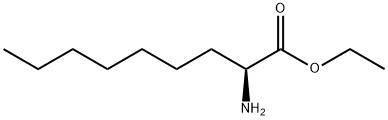 S-2-氨基壬酸乙酯 结构式