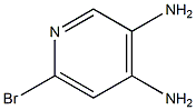 6-bromopyridine-3,4-diamine 结构式