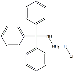 盐酸三苯甲基肼 结构式