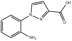 1-(2-氨基苯基)-1H-吡唑-3-羧酸 结构式