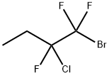 1-BROMO-2-CHLORO-1,1,2-TRIFLUORO-BUTANE 结构式