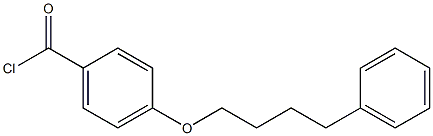 Benzoyl chloride, 4-(4-phenylbutoxy)- 结构式