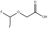 2-(二氟甲氧基)乙酸 结构式