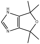 4,4,6,6-tetramethyl-4,6-dihydro-1H-furo[3,4-d]imidazole 结构式