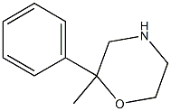2-methyl-2-phenylmorpholine 结构式