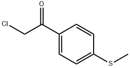 2-氯-1-[4-(甲基硫烷基)苯基]乙-1-酮 结构式