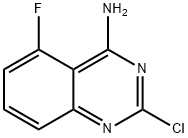 2-氯-5-氟-4-氨基喹唑啉 结构式