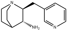 (2S,3R)-2-(吡啶-3-基甲基)奎宁-3-胺 结构式