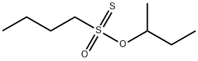 1-Butanesulfonothioic acid, S-butyl ester 结构式