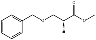甲基(R)-(-)-3-苯氧基-2-甲基丙酸酯 结构式