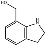 吲哚-7-基甲醇 结构式