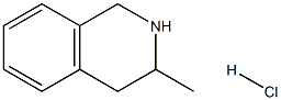3-Methyl-1,2,3,4-Tetrahydroisoquinoline,HCl 结构式