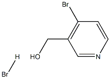 4-溴-3-吡啶甲醇氢溴酸盐 结构式