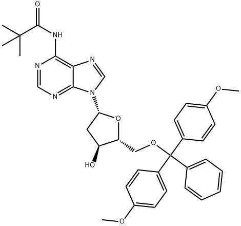 5'-DMT-PIV-DA 结构式