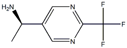 (R)-1-(2-(三氟甲基)嘧啶-5-基)乙烷-1-胺 结构式