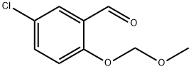 5-氯-2-(甲氧基甲氧基)苯甲醛 结构式