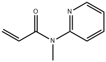 N-甲基-N-(2-吡啶基)丙烯酰胺 结构式