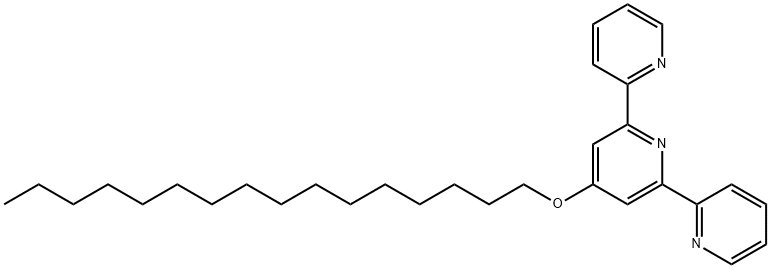 4-(hexadecyloxy)-6-(pyridin-2-yl)-2,2-bipyridine 结构式