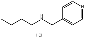N-(吡啶-4-基甲基)丁-1-胺盐酸盐 结构式