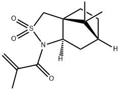 (R)-(-)-(2-甲基丙烯酰)-2,10-樟脑磺内酰胺 结构式