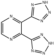 2,3-双四氮唑基吡嗪 结构式