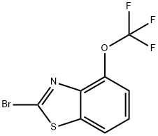 2-Bromo-4-trifluoromethoxy-benzothiazole 结构式