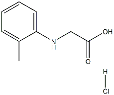 R-2-甲基苯甘氨酸盐酸盐 结构式