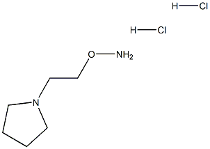 O-(2-(PYRROLIDIN-1-YL)ETHYL)HYDROXYLAMINE DIHYDROCHLORIDE 结构式