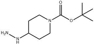 N-BOC哌啶-4-肼 结构式