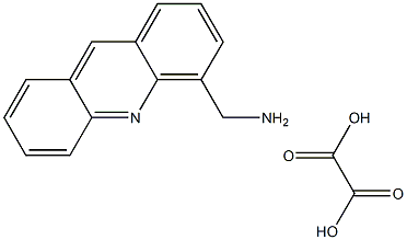 ACRIDIN-4-YLMETHANAMINE OXALATE 结构式