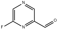 6-FLUORO-PYRAZINE-2-CARBALDEHYDE 结构式