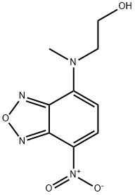 Ethanol, 2-[methyl(7-nitro-2,1,3-benzoxadiazol-4-yl)amino]- 结构式