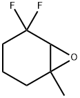 5,5-二氟-1-甲基-7-氧杂双环[4.1.0]庚烷 结构式