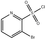 3-溴吡啶-2-磺酰氯 结构式