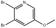 2,3-二溴-5-甲氧基吡啶 结构式