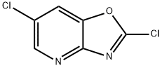 2,6-DICHLORO-[1,3]OXAZOLO[4,5-B]PYRIDINE 结构式