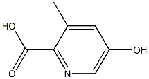 5-羟基-3-甲基吡啶甲酸 结构式