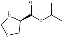 S-噻唑烷-4-羧酸异丙酯 结构式