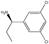 (1R)-1-(3,5-DICHLOROPHENYL)PROPYLAMINE 结构式