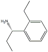 (1S)-1-(2-ETHYLPHENYL)PROPYLAMINE 结构式
