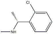 (R)-1-(2-氯苯基)-N-甲基乙胺-1-胺 结构式