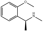 (S)-1-(2-甲氧基苯基)-N-甲基乙烷-1-胺 结构式
