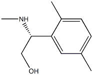 (R)-2-氨基-2-(2,5-二甲基苯基)乙醇 结构式