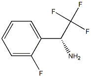 (R)-2,2,2-trifluoro-1-(2-fluorophenyl)ethan-1-amine 结构式