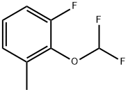 2-(difluoromethoxy)-1-fluoro-3-methylbenzene 结构式